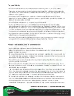 Preview for 2 page of Nebula Smoke 400v3 Owner'S Handbook Manual