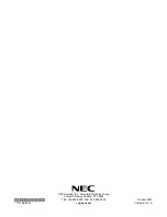 Preview for 90 page of NEC 17770A-2P Quick Setup Manual