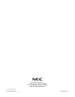 Preview for 72 page of NEC DSX PROGRAMMERS - Reference