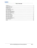 Preview for 2 page of NEC EasyNote A7 Disassembly Manual