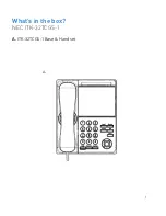 Preview for 3 page of NEC ITK-32TCGS-1 Quick Start Manual