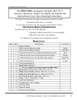 Preview for 3 page of NEC IW77 Assembly Instructions Manual