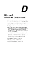 Preview for 113 page of NEC MOBILEPRO 800 - User Manual