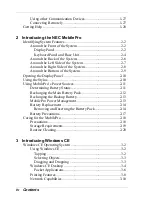 Preview for 4 page of NEC MobilePro 880 User Manual