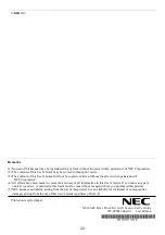 Preview for 22 page of NEC N8146-44 User Manual