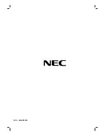 Preview for 23 page of NEC NDV-28 Owner'S Manual