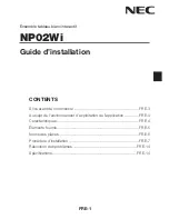 Preview for 33 page of NEC NP-UM330W Series Installation Manual