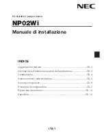 Preview for 47 page of NEC NP-UM330W Series Installation Manual