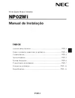 Preview for 75 page of NEC NP-UM330W Series Installation Manual