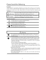 Preview for 3 page of NEC NP03WK Installation And Adjustment Manual