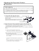 Preview for 11 page of NEC NP03WK Installation And Adjustment Manual