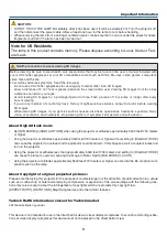 Preview for 7 page of NEC NP110 - SVGA DLP Projector User Manual