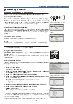 Preview for 29 page of NEC NP110 - SVGA DLP Projector User Manual