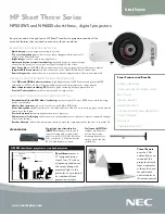 Preview for 1 page of NEC NP500WS Specifications