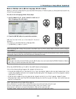 Preview for 32 page of NEC NP600 Series User Manual