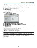 Preview for 39 page of NEC NP600 Series User Manual