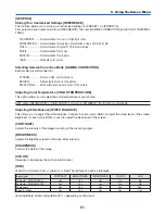 Preview for 60 page of NEC NP600 Series User Manual