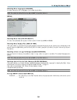 Preview for 68 page of NEC NP600 Series User Manual