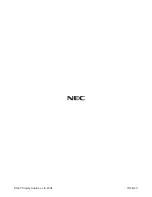 Preview for 99 page of NEC NP600 Series User Manual