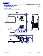 Preview for 3 page of NEC NP610 Series Installation Manual