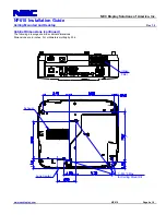 Preview for 4 page of NEC NP610 Series Installation Manual