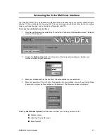 Preview for 35 page of NEC NVM-DFx User Manual