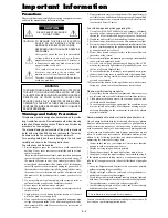 Preview for 6 page of NEC PX-42VR5W User Manual