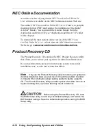 Preview for 96 page of NEC Versa LitePad Manual