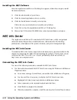 Preview for 89 page of NEC VERSA LXI - VERSION 10-2000 Manual