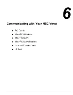 Preview for 117 page of NEC VERSA LXI - VERSION 10-2000 Manual