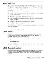 Preview for 160 page of NEC VERSA LXI - VERSION 10-2000 Manual