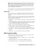 Preview for 69 page of NEC VERSA VX Manual