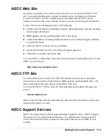 Preview for 129 page of NEC VERSA VX Manual