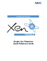 NEC Xen Topaz Quick Reference Manual preview