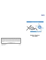 NEC Xen Topaz User Manual preview