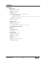 Preview for 16 page of NEC XN120 Vision Feature Manual