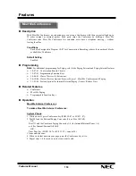 Preview for 120 page of NEC XN120 Vision Feature Manual