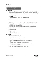 Preview for 124 page of NEC XN120 Vision Feature Manual