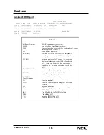 Preview for 178 page of NEC XN120 Vision Feature Manual