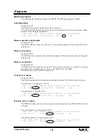 Preview for 180 page of NEC XN120 Vision Feature Manual