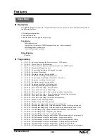 Preview for 202 page of NEC XN120 Vision Feature Manual