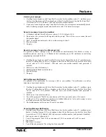 Preview for 207 page of NEC XN120 Vision Feature Manual