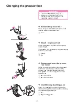 Preview for 23 page of Necchi NC-59QD Instruction Manual