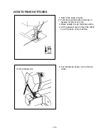 Preview for 25 page of Necchi Vigorelli S1 Instruction Manual