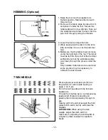 Preview for 33 page of Necchi Vigorelli S1 Instruction Manual