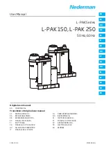 Nederman 40051800 User Manual preview