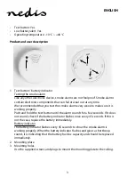 Preview for 3 page of nedis DTCTS10WT Manual