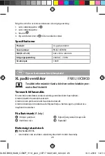 Preview for 28 page of nedis FNXL10CBK50 Quick Start Manual