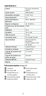 Preview for 12 page of nedis HPBT3052WT Quick Start Manual