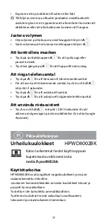 Preview for 17 page of nedis HPWD8002BK Quick Start Manual